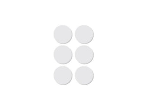 Apli etikety kulaté 32mm bílé