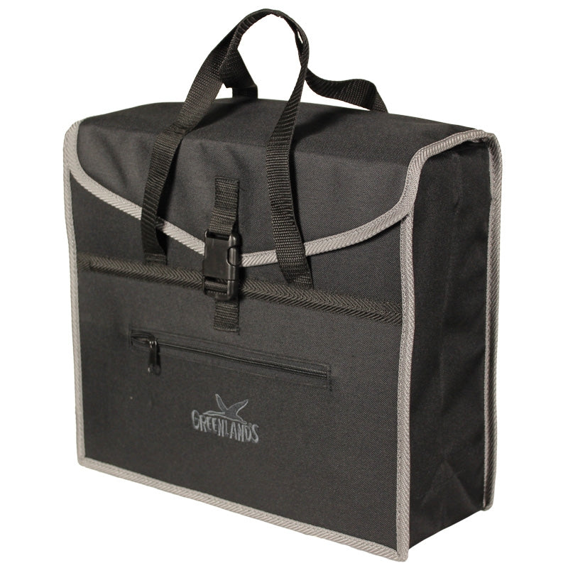 Grønlands shopper taske 20L sort grå