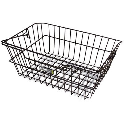 Basil Cairo - Bicycle basket - On the back - Black