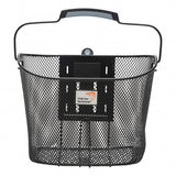 Tuscany Smartlock bicycle basket for 19 liters black