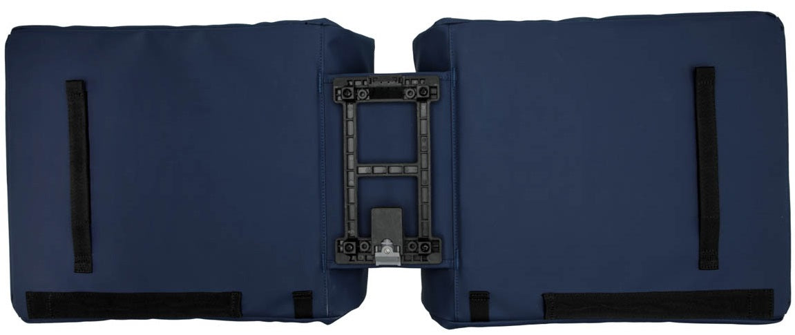 New Sak looxs odense mik duebel | donkel blo | 39l vun