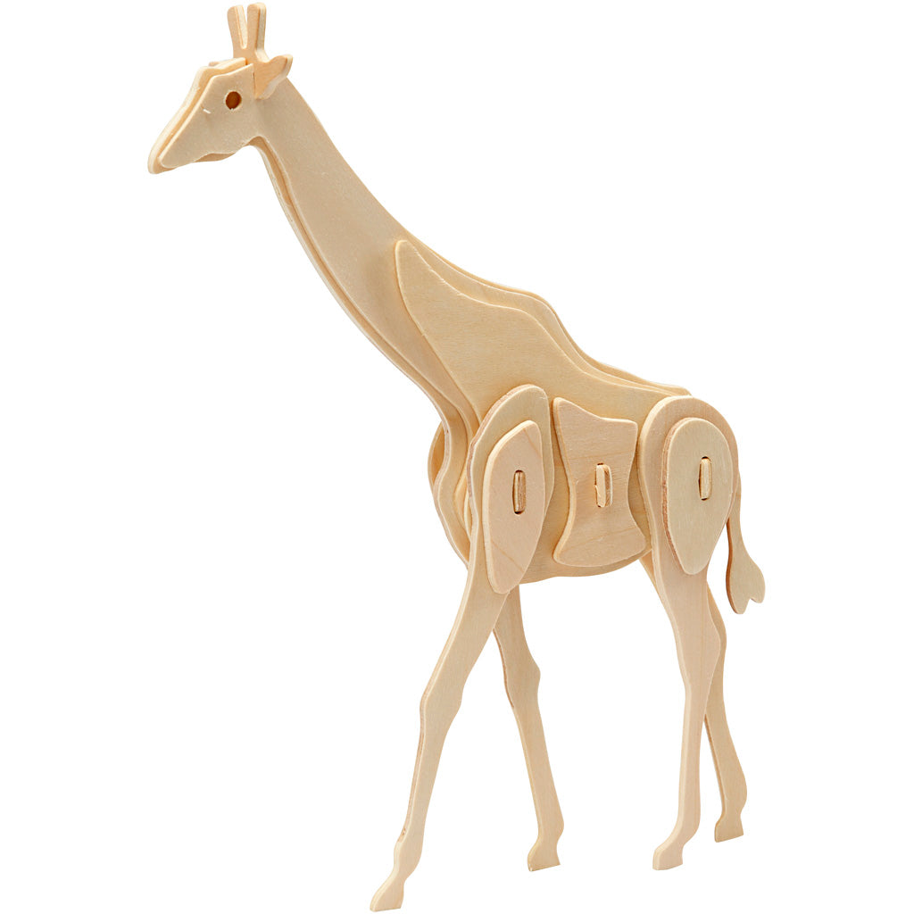 Creativ company 3d puzzle, giraffe, size 20x4.2x25 cm, 1 piece