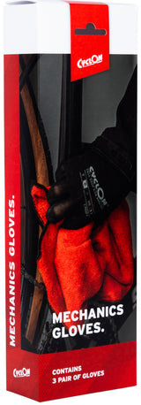 Cyclon -Montage -Handschuhe M8 - Rot (20 Paar)