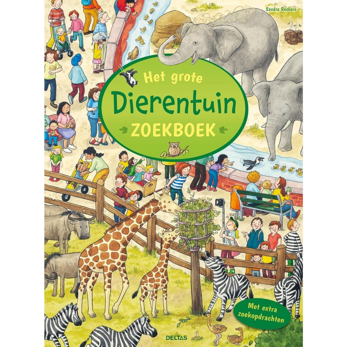 Deltas het grote dierentuin zoekboek