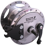 Mozzo marcia 3 velocità Sturmey Archer XL -RD3 Hub freno a tamburo da 90 mm - 36 fori - argento