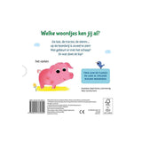 Libro de cartón Deltas mis primeras palabras - en la granja (1-3 años)