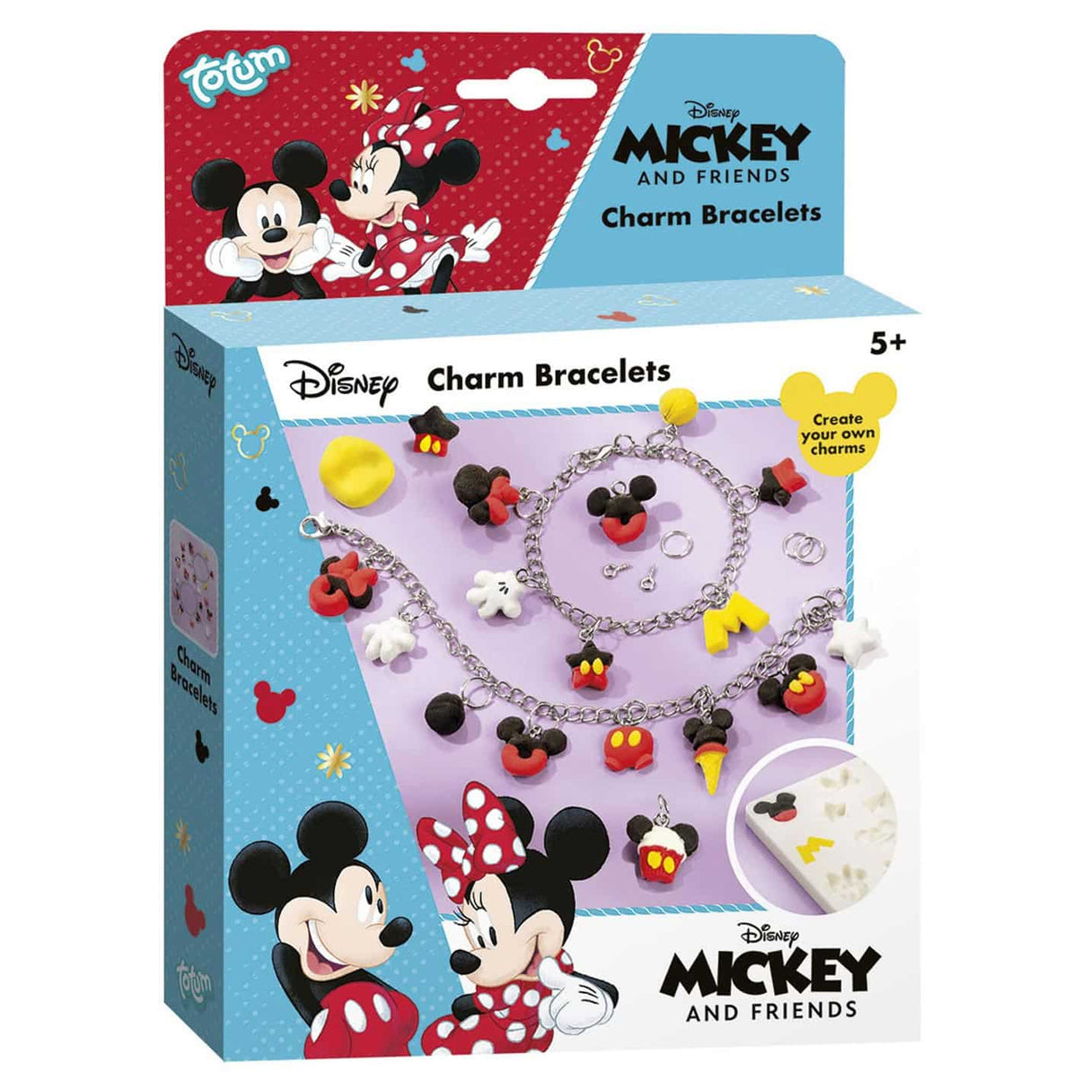 Totum Mickey Mouse - Faça pulseiras de charme