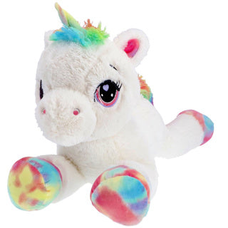 Pluchiez Pluche Unicorn White ležící 80 cm