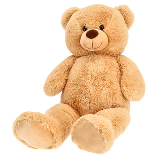 Pluchiez hug bear sitting 100 cm light brown