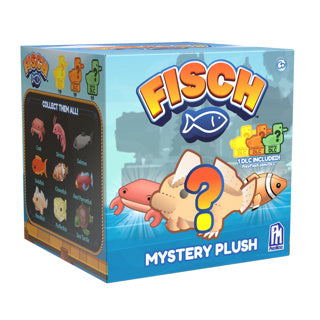 Fish collectible plush assorted 10 cm blind