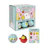 Molang pluche 7,5cm surprise display asst