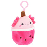 Pluchiez Keychain Plush Cupcake 10 cm 3 assorti