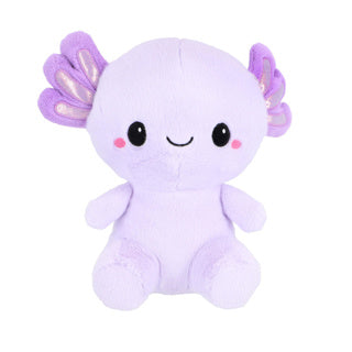 Peluche di pelugia axolotl 30 cm 2 assorti