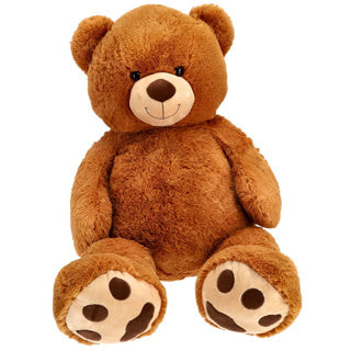 Pluchiez Plüschbär sitzt 120 cm