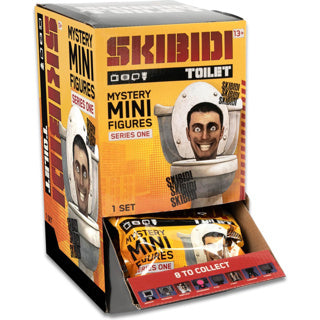Skibdi toilet mini figures 6 cm assorti