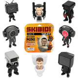 Skibdi toilet mini figures 6 cm assorti