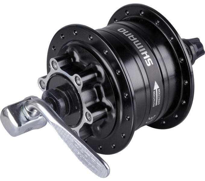 Shimano Dynamonaaf 32 otvorů HD-3D32 3 watt pro 6-bouts brzdový disk rychlý napínač černá