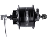 Shimano Dynamonaaf 32 otvorů HD-3D32 3 watt pro 6-bouts brzdový disk rychlý napínač černá