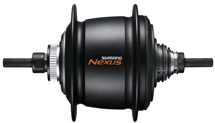 Gear Hub Shimano Nexus 8 SG -C6001 tárcsafékhez - 36 lyuk - Fekete