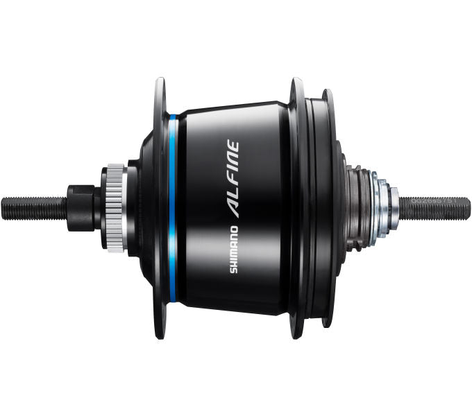 Shimano Gear Hub 8 rychlostní alfine DI2 SG -S7051 pro kotoučovou brzdu - 36 otvorů - černá