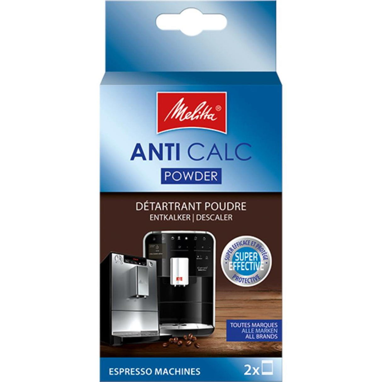 Melitta nukalkinimo milteliai 2x40gr