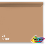Vynikající pozadí papír 25 Beige 1,35 x 11m
