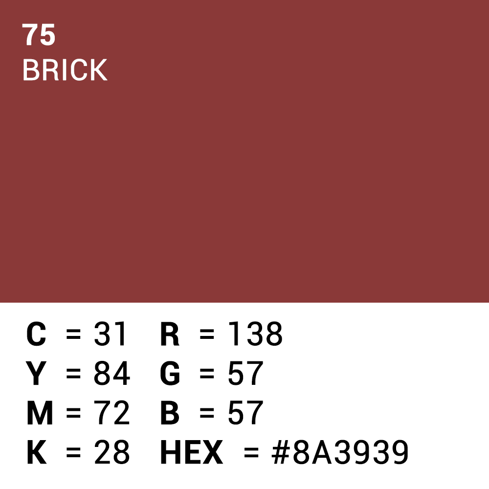 Superior background paper 75 brick 1.35 x 11m