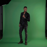 Ylivertainen taustapaperi 85 chroma key green 3,56 x 15m