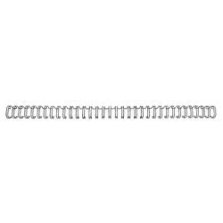 GBC WireBind 34-Loop Metal Wires 8mm Black 60 Sheet Capacity