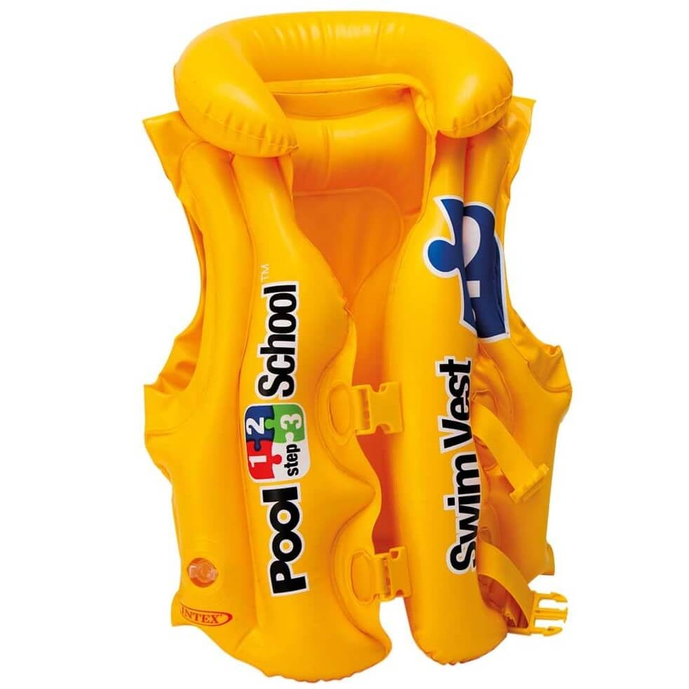 Intex Yellow Otroški plavalni jopič