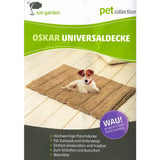 Sun Garden Oskar Rollable dog rug 100x65x4 cm Gray