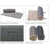 Sun Garden Oskar Rollable dog rug 100x65x4 cm Gray