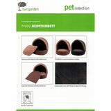 Sun Garden Sun Garden Filou Luxury Dog and cat bed 42x45x41cm Gray