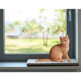 Sun garden fenja orthopedic windowsill cushion 60x25x4cm gray