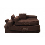 Sun Garden Pallina Orthopedic Dog Cushion 80x60x25 cm brun
