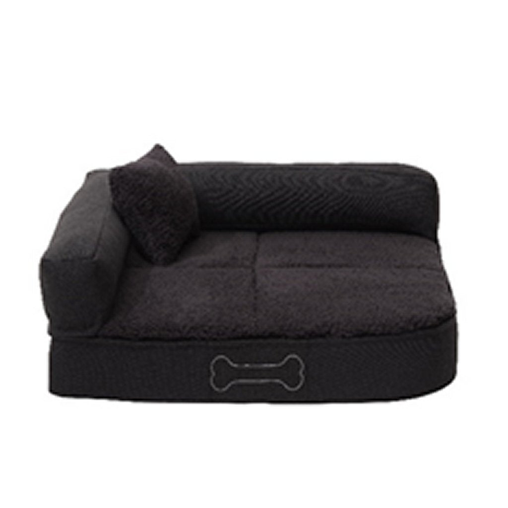 Sun Garden Sun Garden Pallina Orthopedic dog cushion 80x60x25 cm Anthracite