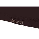 Sun Garden Buddy Orthopedic dog cushion 72x50x8cm dark brown