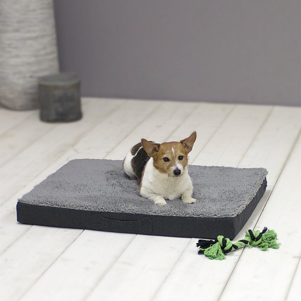 Sun Garden Buddy Orthopäden Hundekissen 79x60x8cm graues Anthrazit
