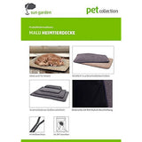 Sun Garden Malu dog rug 60x40x5 cm Gray
