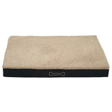 Sun Garden Sun Garden Buddy Orthopedic dog cushion 140x100x10cm Beige Donkerbuin