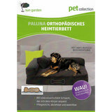 Sun Garden Pallina ortopedisk hundpute 100x80x27 cm brun beige