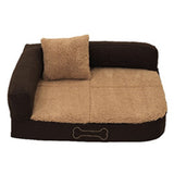 Sun Garden Pallina ortopedisk hundpute 100x80x27 cm brun beige