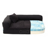 Sun Garden Sun Garden Pallina Orthopedic Dog Cushion 120x80x27cm Anthracite Gray