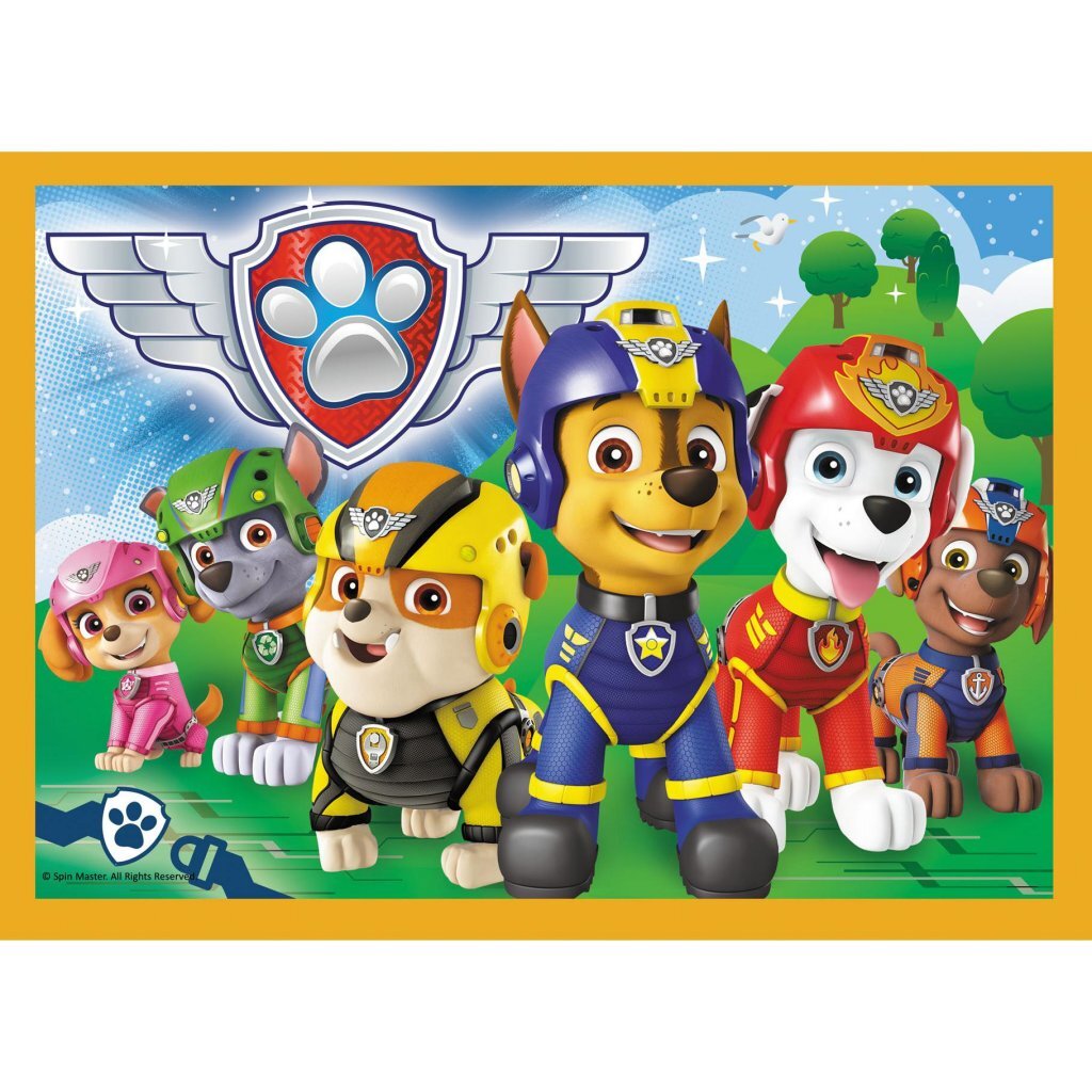 Trefl paw patrol 4in1 puslespill 35-70 biter