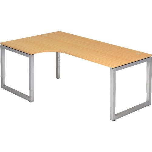 Bach desk hammerer vrs82 6 melamine 200x120cm beech