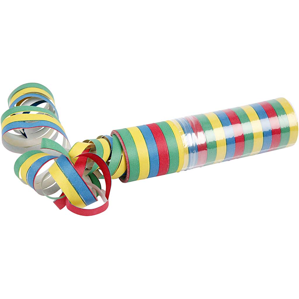 Creativ company streamers, 10 rolls, 1 box
