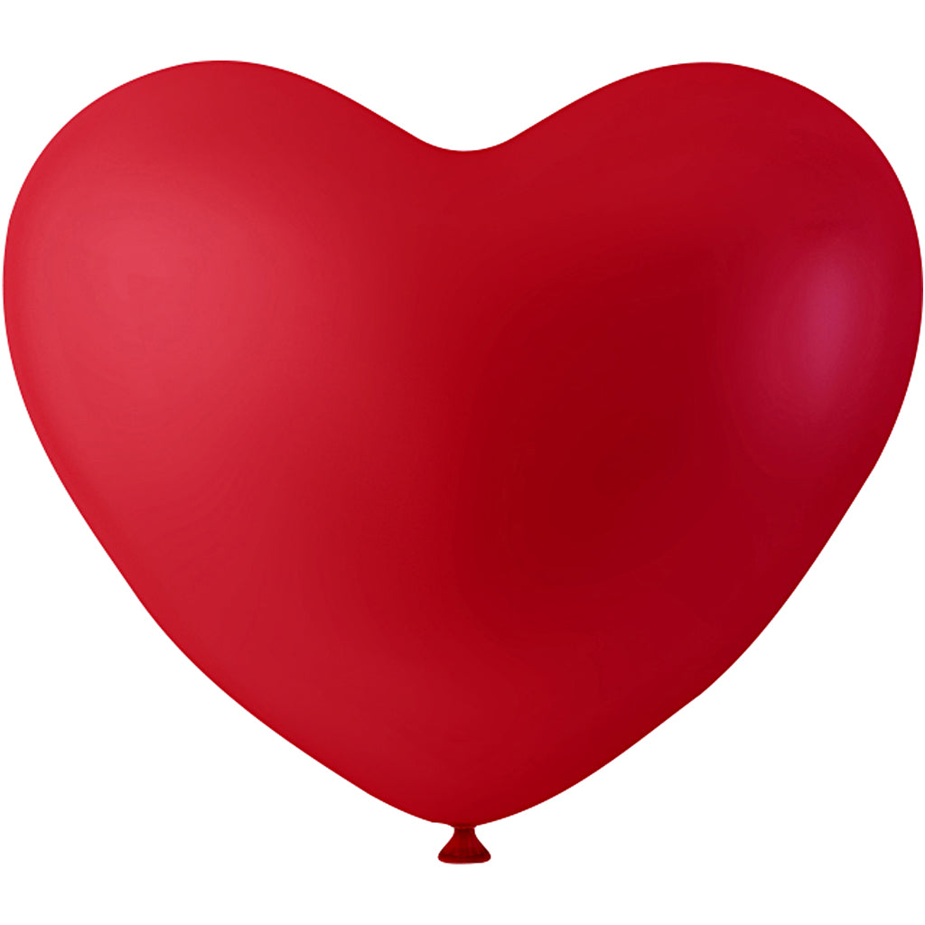 Creativ company ballonnen, hart, rood, 8 stuk 1 doos