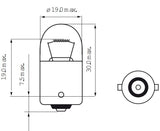 Lampada Bosma 6V-5W BA15S