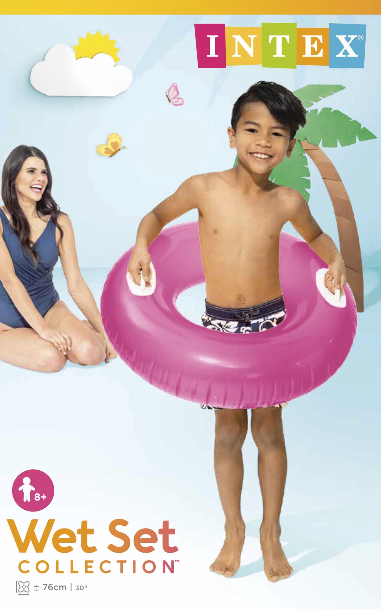 Intex hi-lesklý plavecký pruh