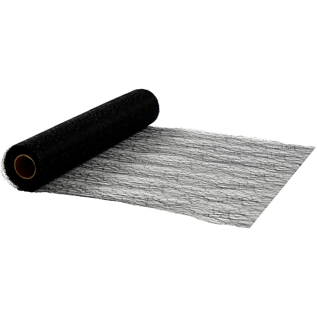 Creativ company tafellopers, b: 30 cm, zwart, 10 m 1 rol